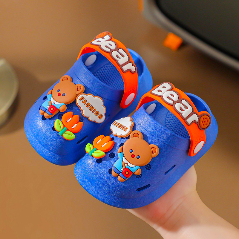 Picture of New Outwear Boys Children 2-6 Years Old Toddler Cute Cartoon Non-slip Girls' Baby Cave Shoes