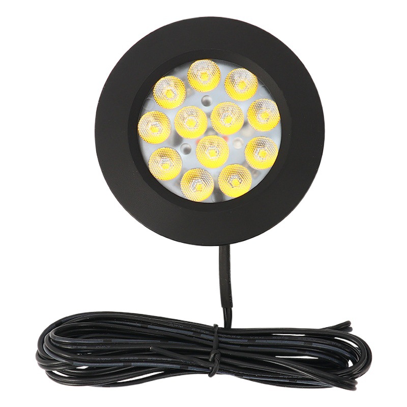 Led Cabinet Light, Low Voltage, Ultra-Thin, Small Tube Light, Long Tube Mini Wine Cabinet Spotlight, Recessed Round Light, Cabinet Display Light