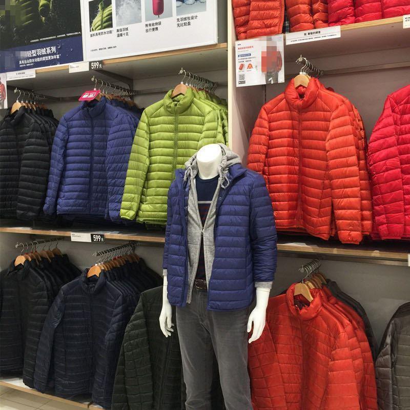 Lightweight Light Down Cotton-padded Coat Men's Short Hooded Vertical Collar Plus Large Size Middle-aged and Elderly Light Spring Clothes