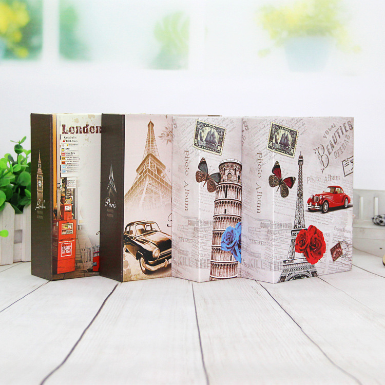 European color 6 inch 100 4R creative photo album claudis couple photo album children's photo album wholesale cross-border