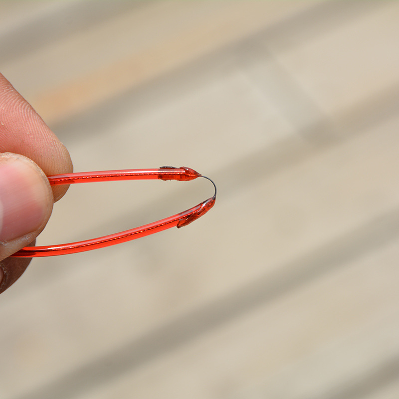 Picture of Fishing Rod Steel Wire Mishap Rope Spring Rope Rubber-covered Rod Rope Fishing Luya Steel Wire Mishap Rope Fish Rope Small Accessories
