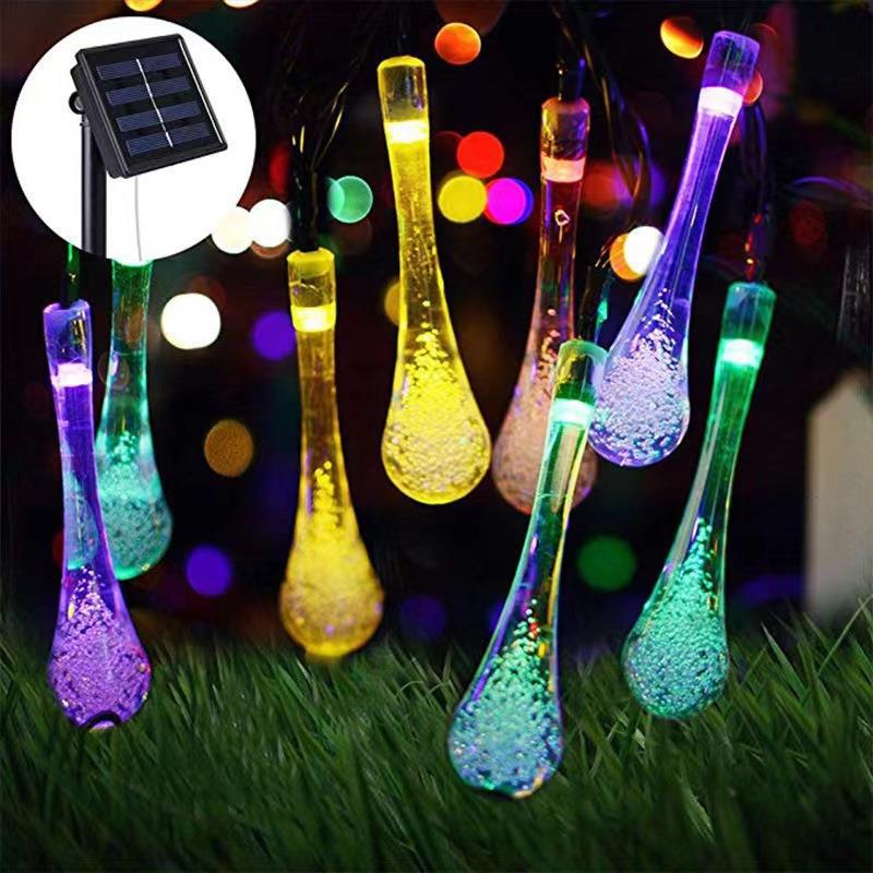 Picture of Factory wholesale solar LED string light small light string light indoor decoration camping bouquet decorative copper wire holiday light