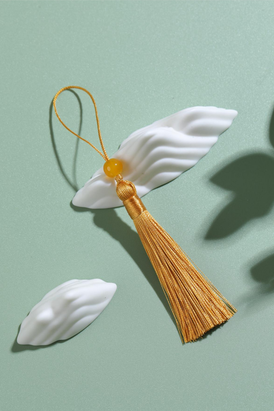 Picture of Tassel small hanging spike 7cm beaded antique retro bookmark spike decorative pendant accessories pendant pendant wholesale