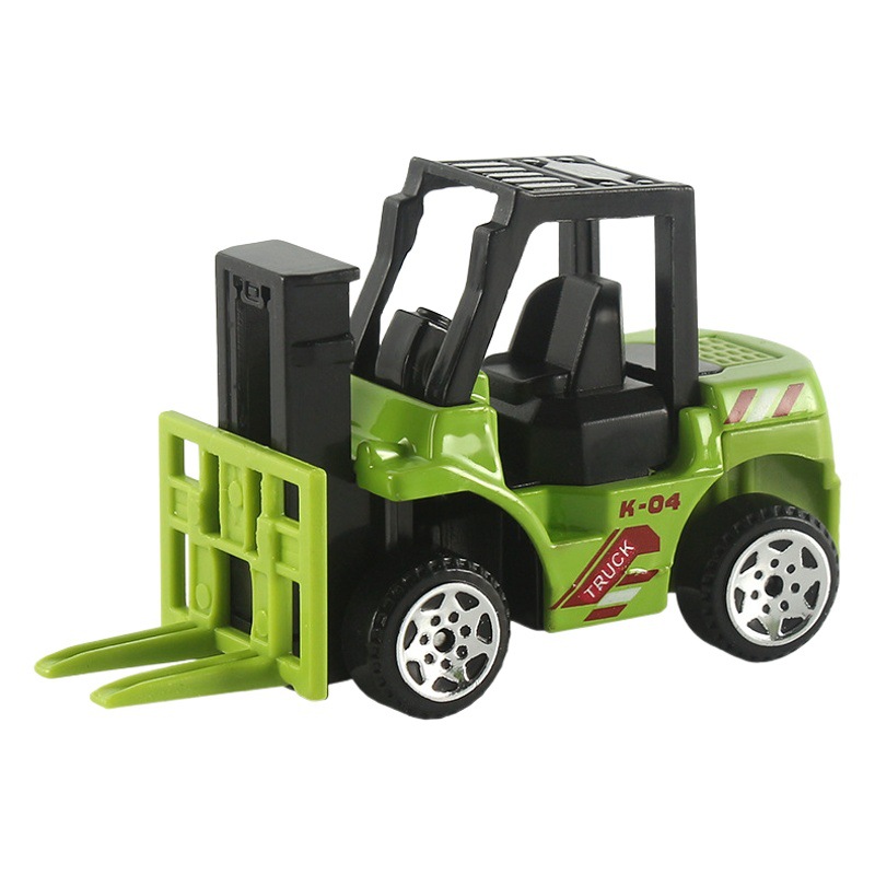 Alloy Car Model Engineering Vehicle Fire Truck Sports Car Full Set Children's Boy Toy Car Cross-Border Hot Sale