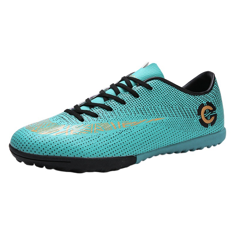 Soccer Shoes Cross-Border Low-Top Indoor and Outdoor Football Shoes Men's Long and Short Spikes Ftsg Broken Nail Training Sole Football Shoes