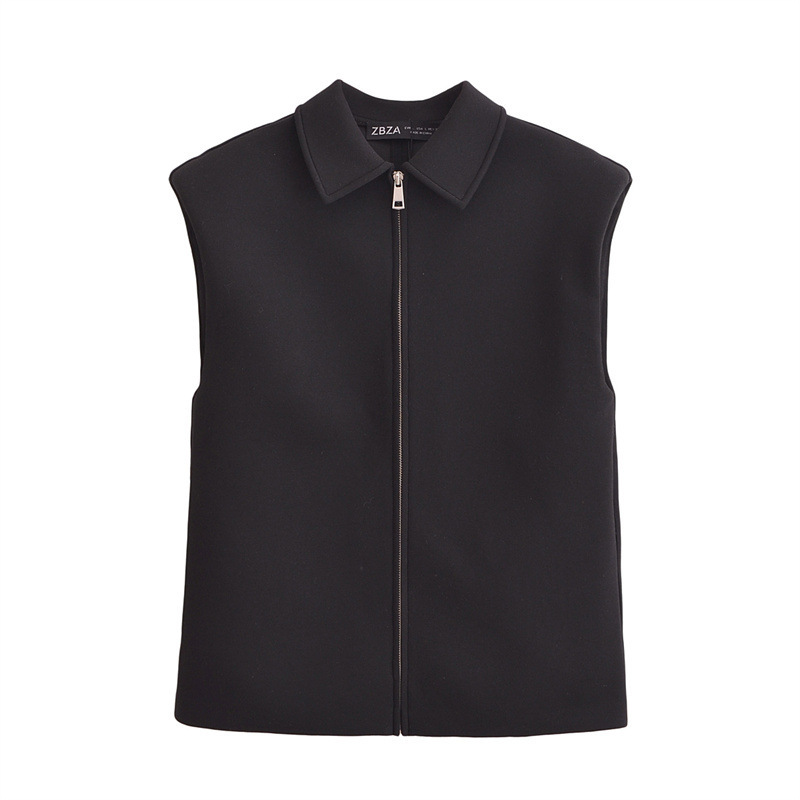 SAW AliExpress Independent Station Vest Hand Hook Knitted V-Neck with One-breasted Casual 5063813