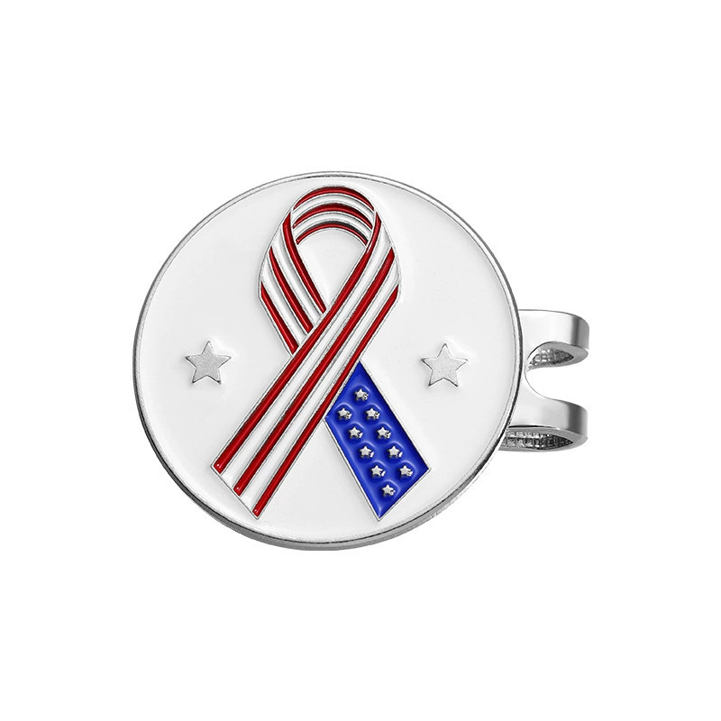 Picture of Golf cap clip magnetic ball mark metal mark cross-border hot sale