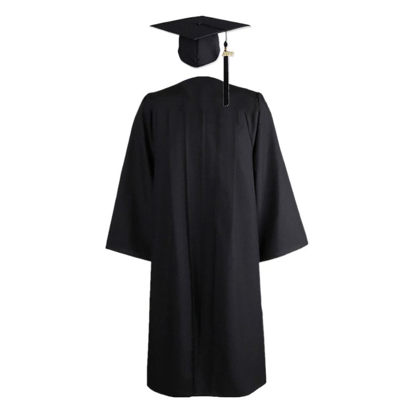 Cross-border European and American academic clothing suit undergraduate master's degree graduation clothing with flat shawl factory outlet
