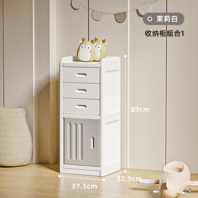 Picture of babyviva Children's Storage Cabinet Multi-layer Drawer Type Baby Wardrobe Household Baby Toy Organizer Box Storage Cabinet