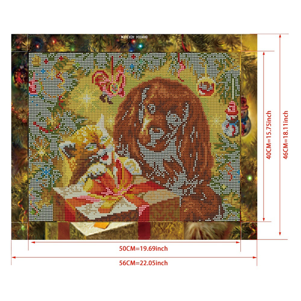 New Korean decorative painting 5d stretch frame diamond painting DIY hand stick Diamond painting with frame diamond painting a generation of hair