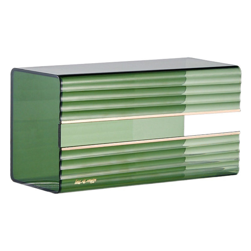 Tissue Box Wall-mounted Drawable Box Tissue Wash Towel Storage Toilet Toilet Kitchen Hanging Upside-down Non-punching