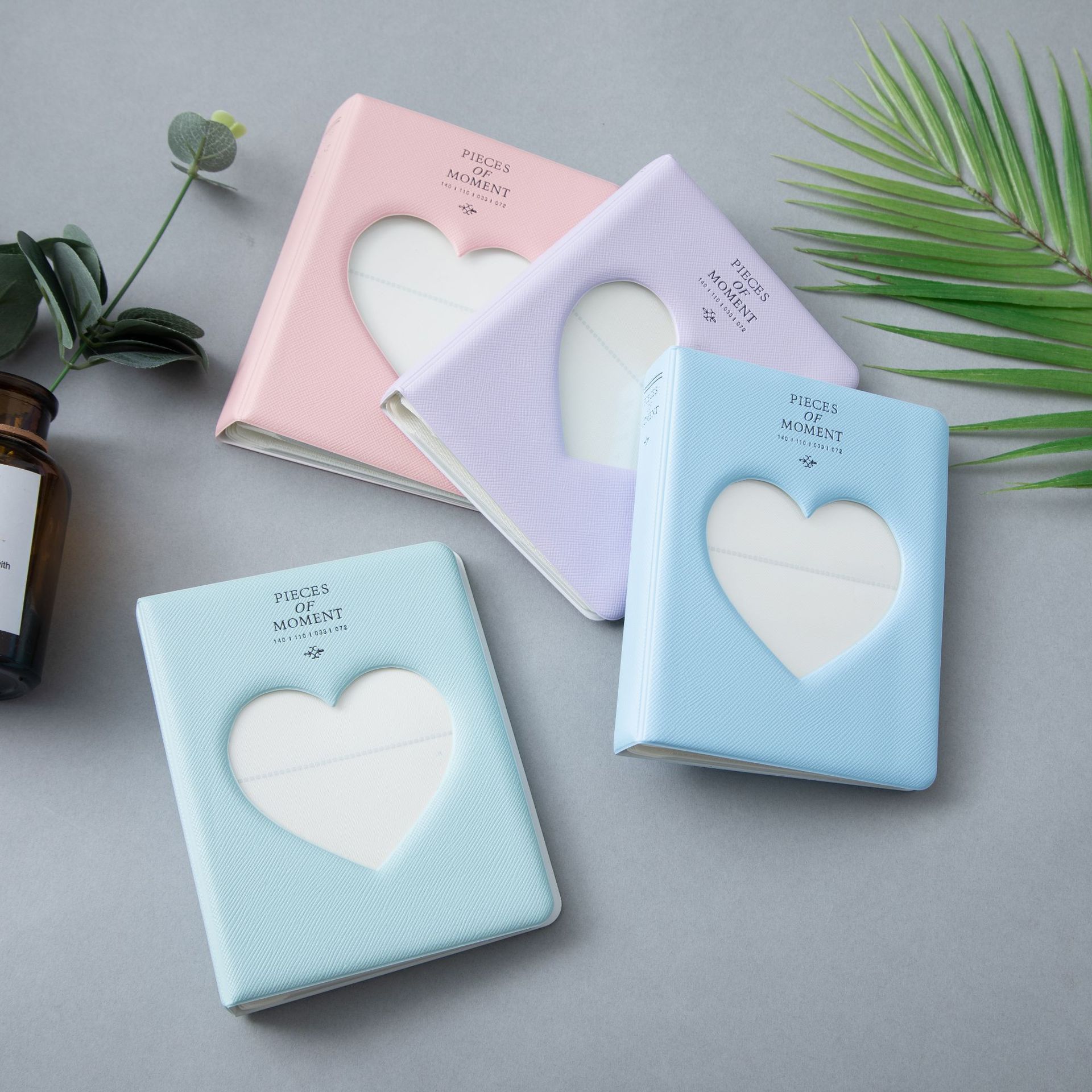 Girl's Heart Small Card Book Storage Window Hollow Korean 3-inch Polaroid Photo Paper Star-chasing Photo Album