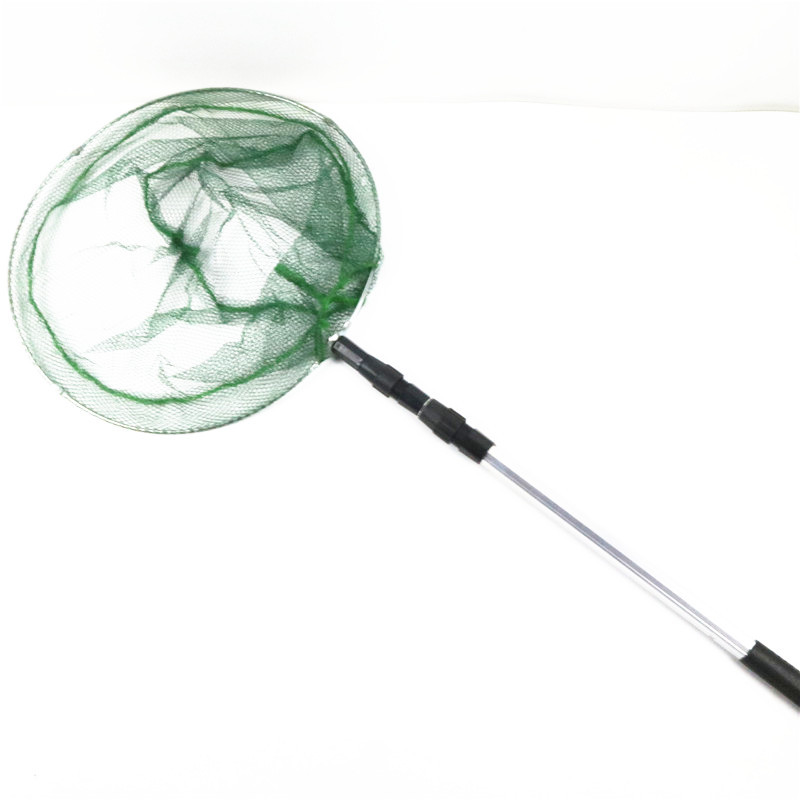 Picture of Wholesale Aluminum Alloy Net Copying Pole 2.1/1.7/ 1.5m Fishing Lure Telescopic Pole 40cm Net Copying Head
