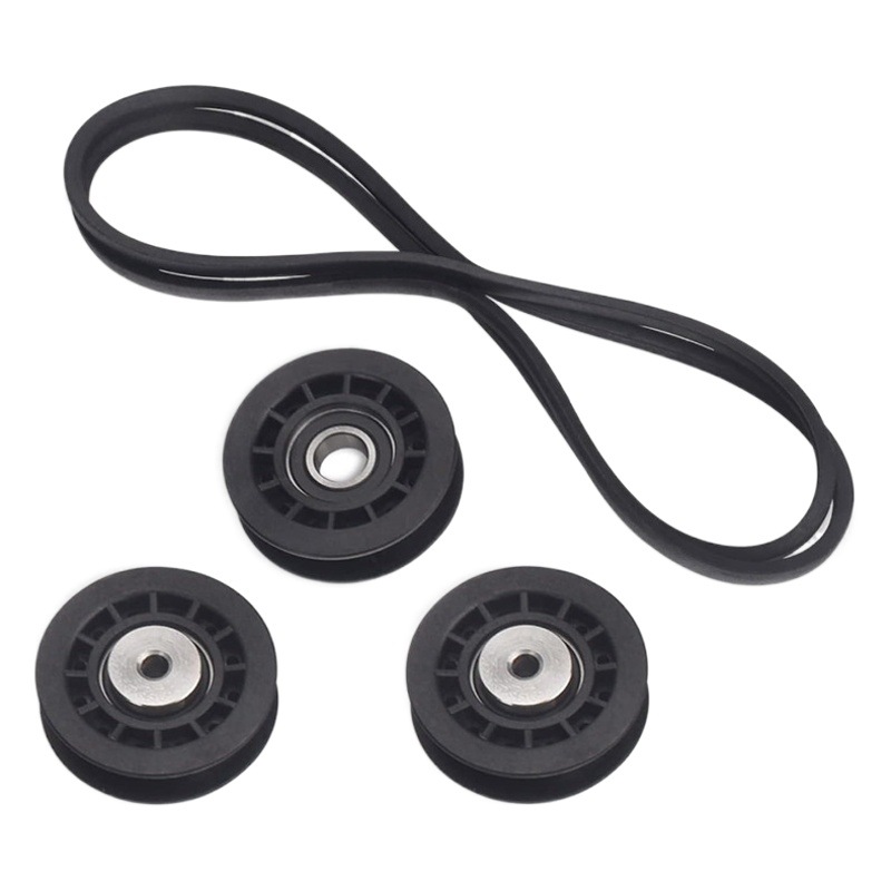 Lawn machine pulley belt set 587973001 587969201 580364609
