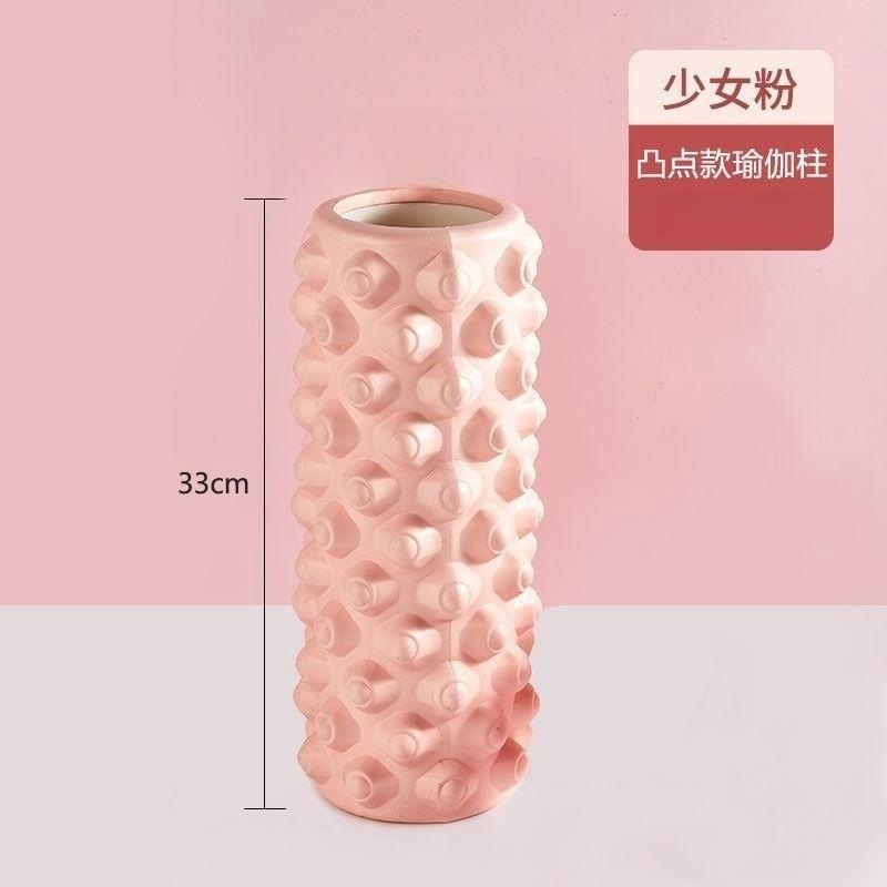 Picture of Factory sales hollow yoga column Mace EVA foam shaft muscle relaxer fitness massage stick roller barrel