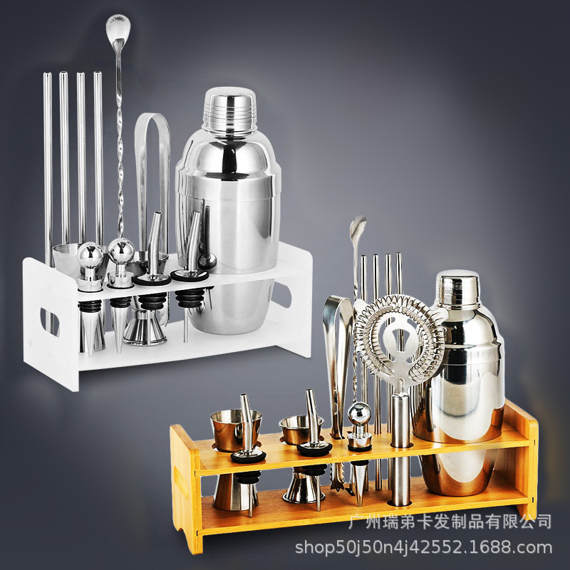 Stainless steel shaker suit base wine Shaker utensils cocktail shaker Shaker bar full set of tools
