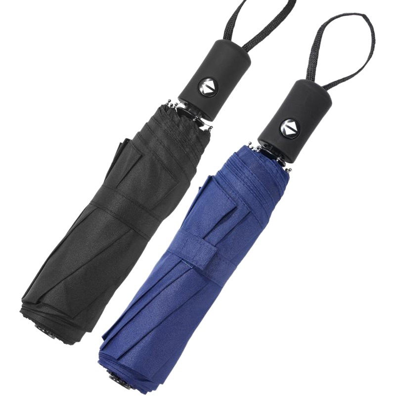 Folding Automatic Umbrella Large Wholesale Sunny Umbrella Strong Large Number Sunscreen Umbrella for Men and Women Customized Advertising