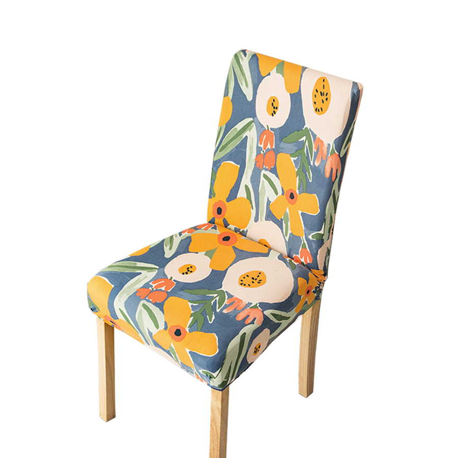 Picture of Cross-border printing chair cover new four-season universal elastic chair cover backrest integrated all-inclusive home protection cover