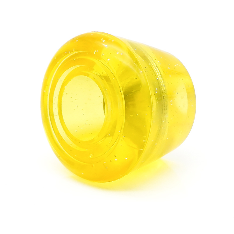Picture of Double-row skates brake head four-wheel roller skates brake pu double-row roller skates brake leather accessories