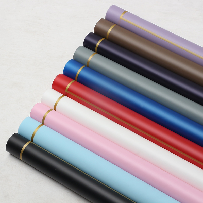 Hua Xi foreign trade explosions Phnom Penh Jane wind paper flower wrapping paper bouquet flower shop floral waterproof wrapping paper wholesale