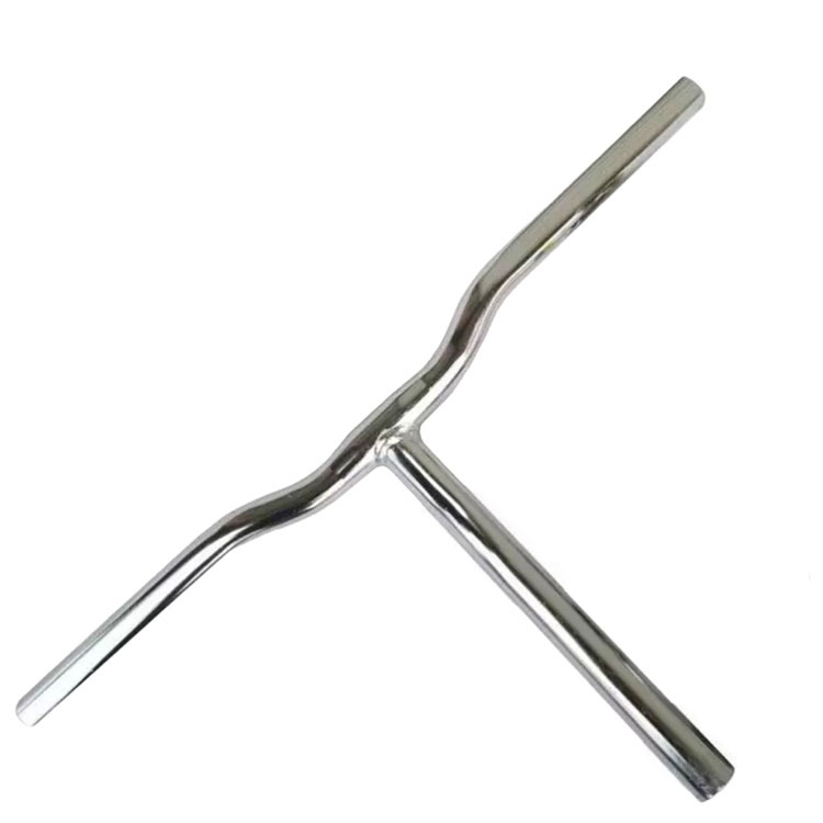 Folding bicycle aluminum alloy handlebar aluminum alloy folding bicycle T-shaped handle thickened handlebar groove aluminum T-shaped swallow handle
