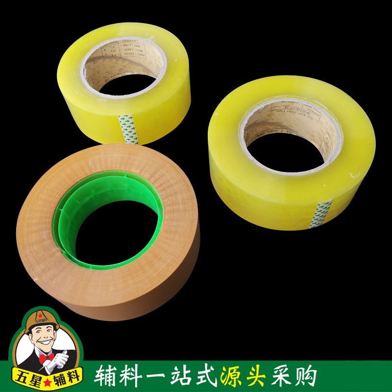 Manufacturer Sells Transparent Tape Express Logistics Sealing Tape Home Decoration Tape Wholesale