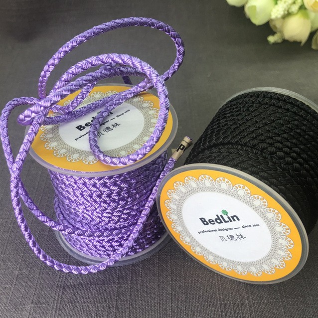 Picture of Taiwan line 3mm wear-resistant twist dragon pattern rope hand woven diy jade beeswax necklace rope hand rope wire