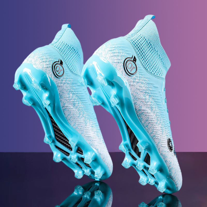 Boys' Soccer Shoes for Teenagers, Junior High School Spikes, Student Children's Assassin Falcon Messi Ronaldo Sneakers