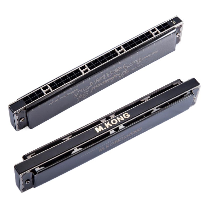 Harmonica 24-hole polyphonic sound professional performance classroom teaching beginners students adults playing harmonica in C key