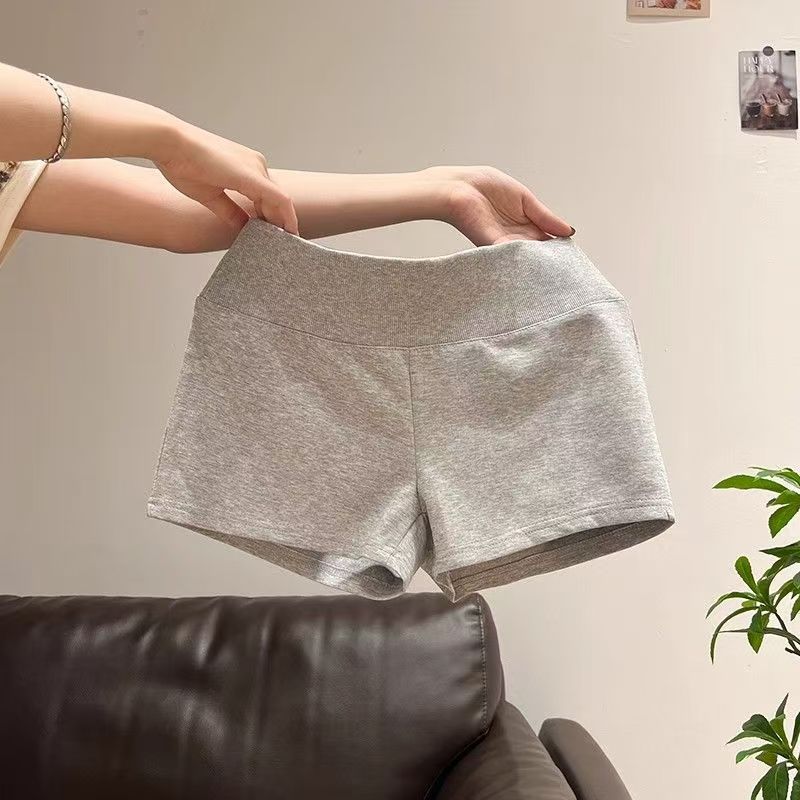 Casual air cotton shorts women's spring and summer new Korean version simple slim slim design short sports sweat pants