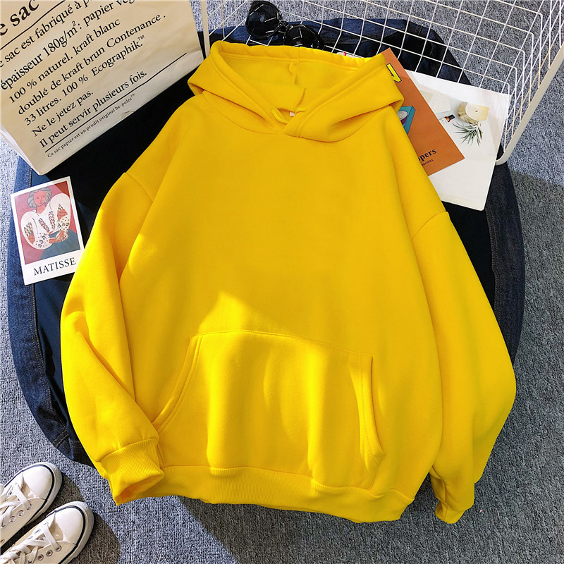 Picture of Cross-border 2021 Amazon ebayWISH Cross-border Independent eBay Women's Blank Solid Color Hoodie Sweater