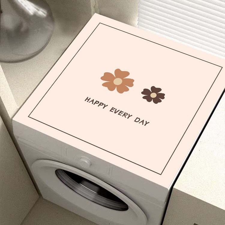 Nordic Drum Washing Machine Dust Cover Household Refrigerator Bedside Table Dust Pad Microwave Oven Insulation Anti-Slip Pad Wholesale