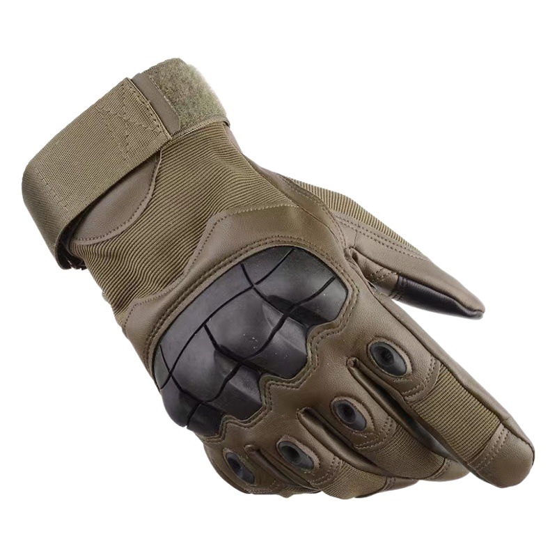 Tactical gloves men's outdoor soft shell full finger protective sports training military fans Special Forces riding gloves cross-border wholesale
