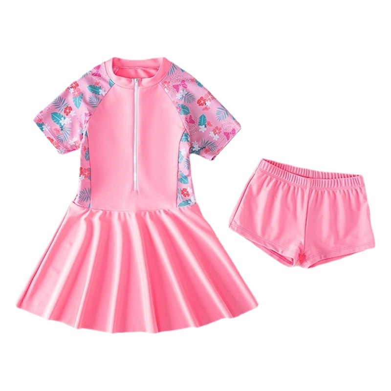 Children's Swimwear Girl's Split Summer Cute Princess Baby Girl's Swimwear Student's Swimwear