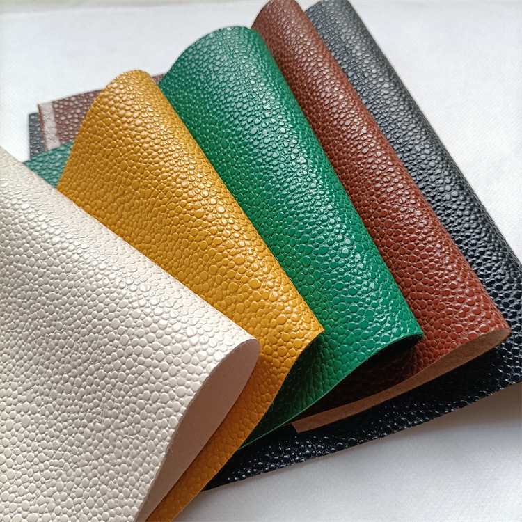 Manta Ray Pearl Caviar Pattern Pvc Leather Handbag Women's Bag Stationery Shoe Material Home Matte Texture