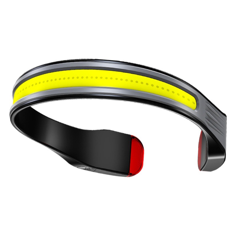 Visit the United States new headless portable dual-purpose headlamp Type-C rechargeable outdoor running fishing lamp hanging neck lamp