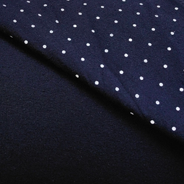 Picture of Autumn and Winter Cotton Sanding Modern 0.2 Dot Printed Fabric Jacket Skirt Children's Clothing Hanfu Fabric Home Boutique