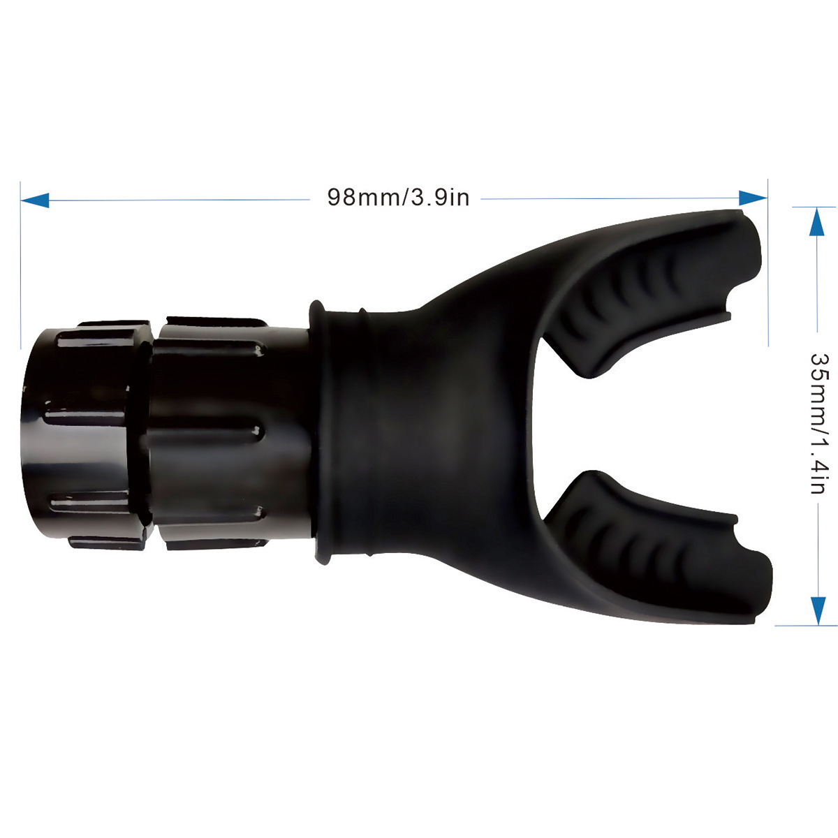 Picture of Fitness Trainer Portable Vital Capacity Abdominal Breathing Trainer Adjustable Resistance Bite Mouth Muscle