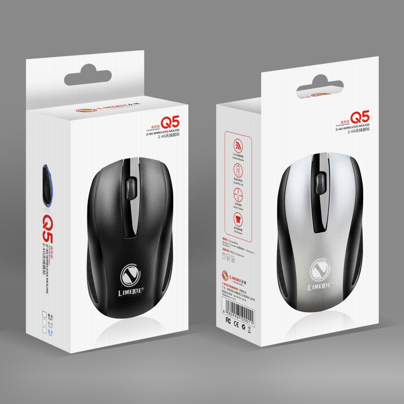 Picture of Li magnesium Q5 wireless mouse 2.4G business office girls cute notebook desktop computer universal wireless mouse