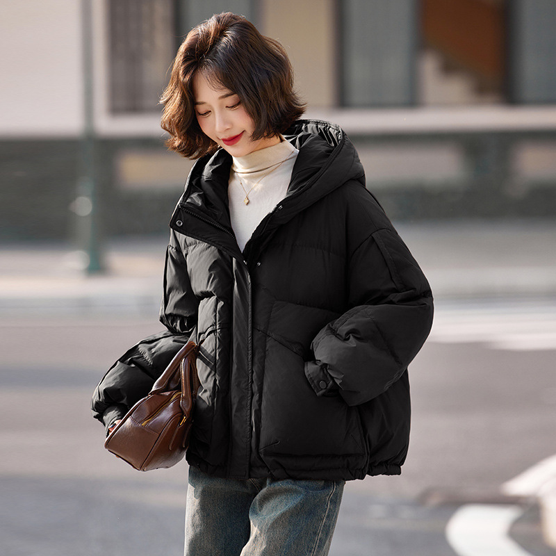 Picture of Short Down Jacket Women's Winter 2024 New Thickened High-end Western Style Small Puff Cloud Puff Bread Coat