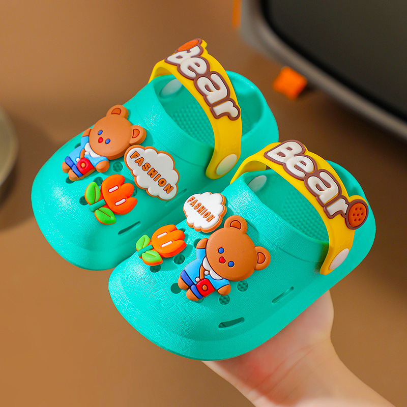 Picture of New Outwear Boys Children 2-6 Years Old Toddler Cute Cartoon Non-slip Girls' Baby Cave Shoes
