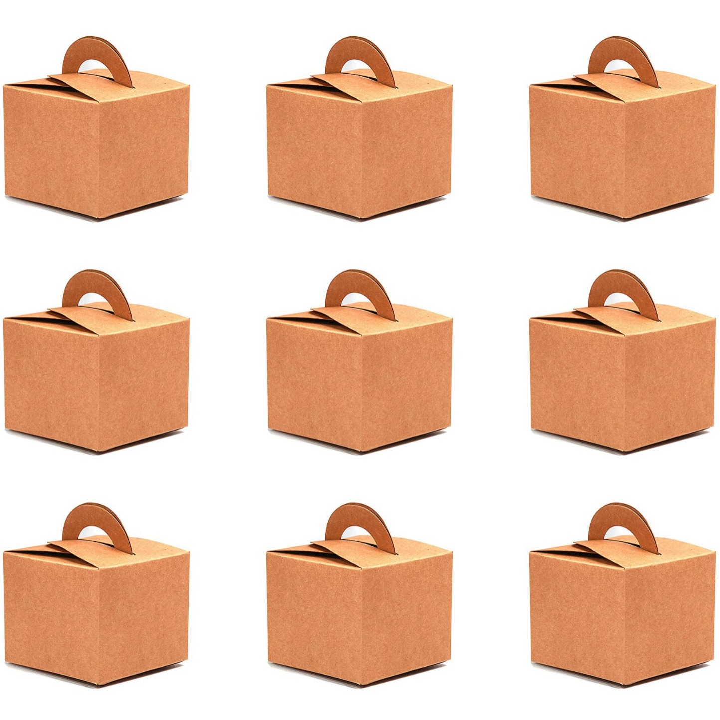 Cross-border kraft paper portable paper cup cake box Christmas apple box dried flower wedding candy packaging box hand gift box