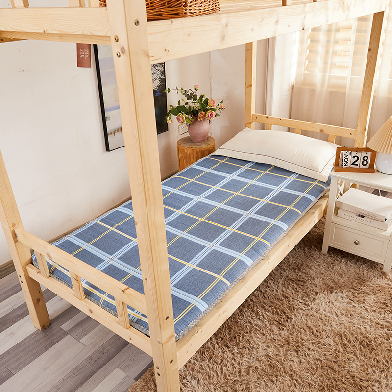 Picture of Student Dormitory Thickened Mattress Upper and Lower Bent Soft Mattress for Single Bed Foldable Nantong Mattress for Winter School