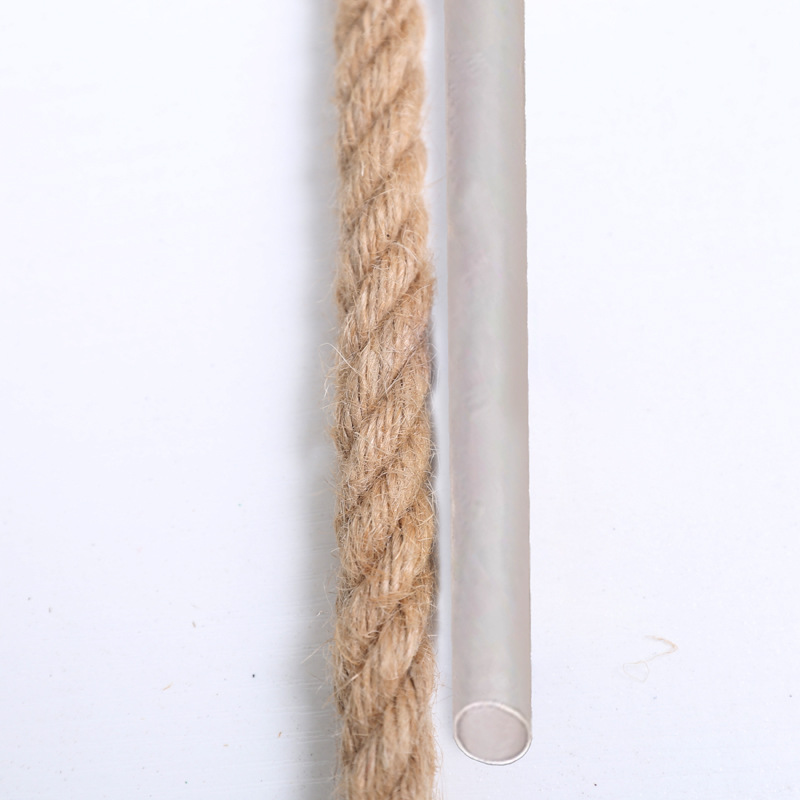 Picture of Hemp Rope Source Factory Thick Jute Rope Bundle Handmade DIY Hanging Tagline Retro Lamp Twist Cat Climbing Frame Thick Tug