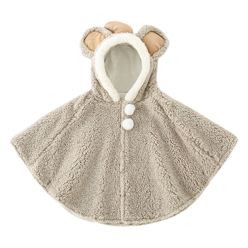 Children's Cloak, Baby Cloak, Spring & Fall Outwear, Cute Baby Outdoor Windproof and Sun Protection Girl's Shawl for Summer and All Year Round