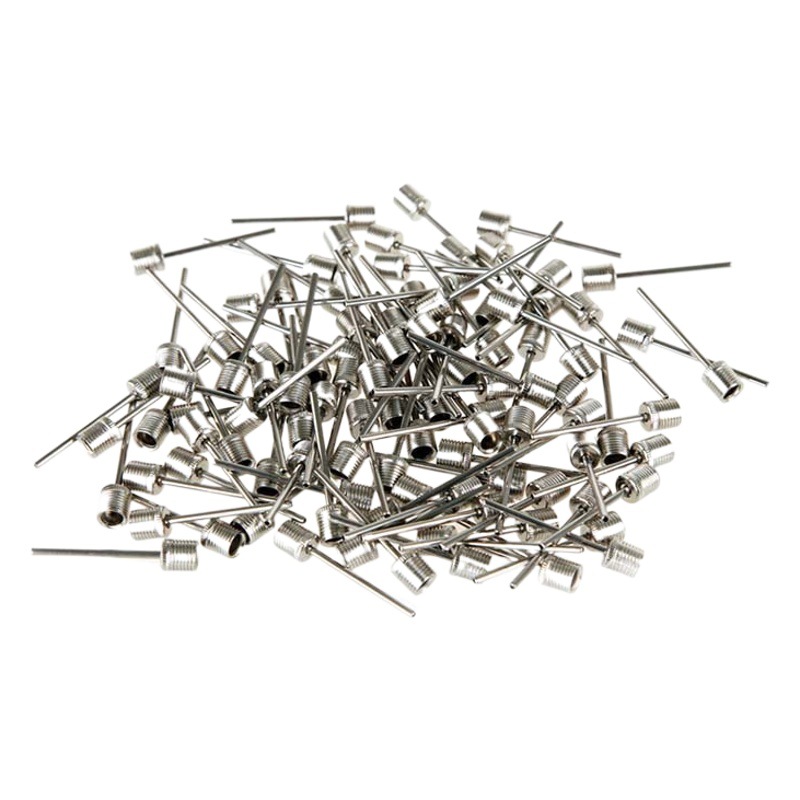Factory wholesale air needle portable pump ball needle basketball football volleyball balloon stainless steel American filling needle