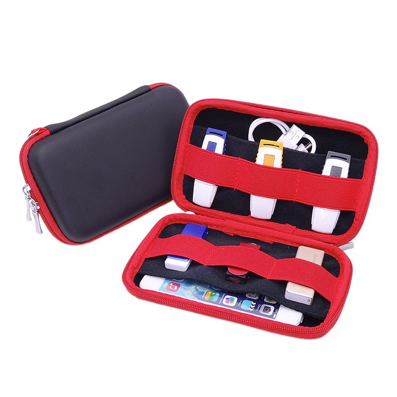 Spot eva 2.5 inch mobile hard disk power pack mobile phone U disk U Shield headset digital accessories storage bag