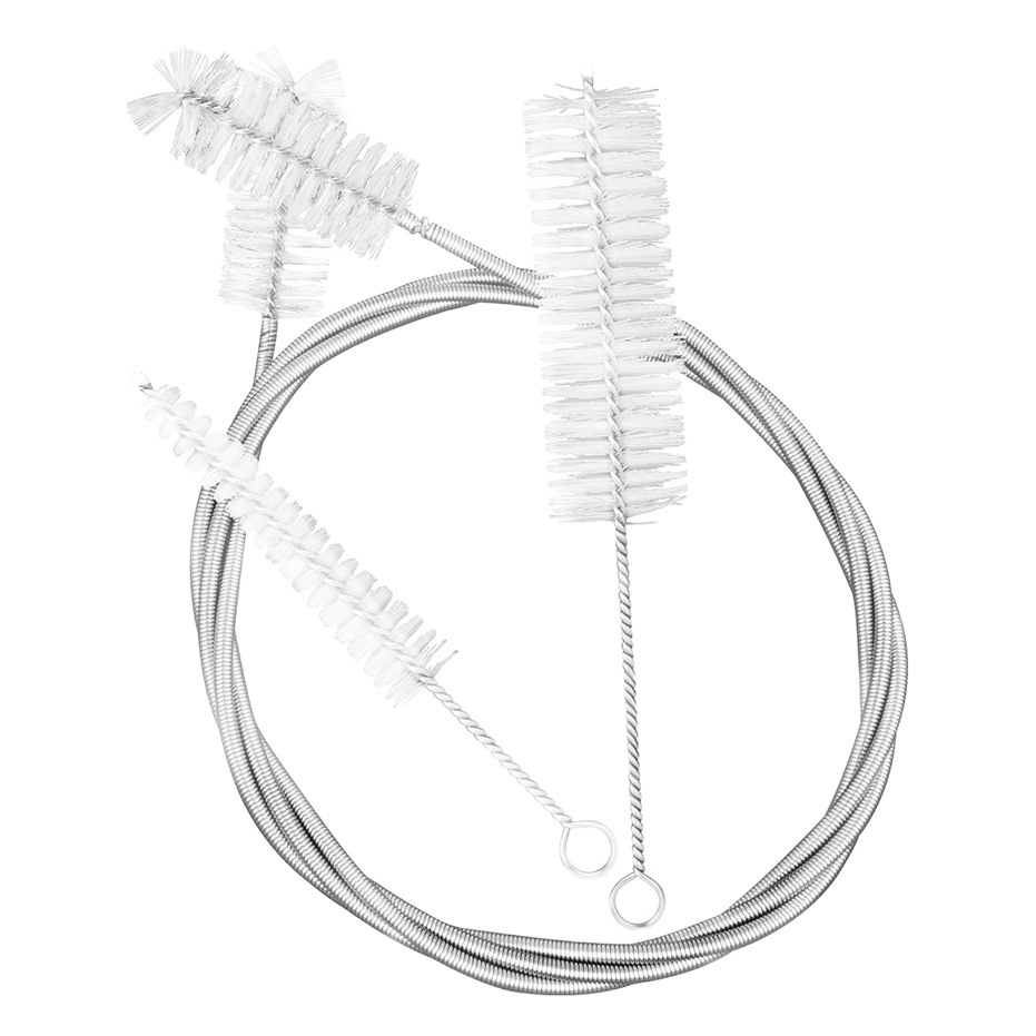 horn trombone small size cleaning suit stainless steel nylon brush piston brush number mouth brush rope brush instrument cleaning brush