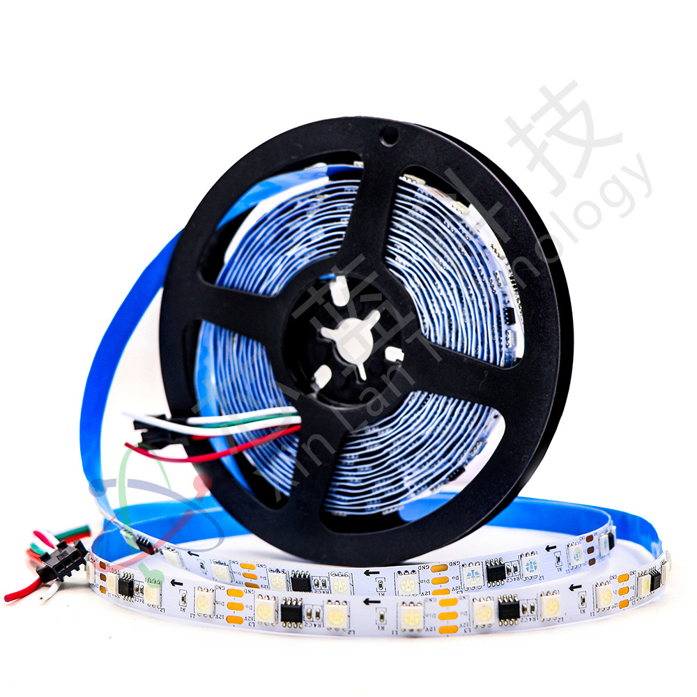 Picture of 24V magic color LED lamp with WS2811/1903/16703/IC programmable 60/72/84 lamp induction atmosphere lamp