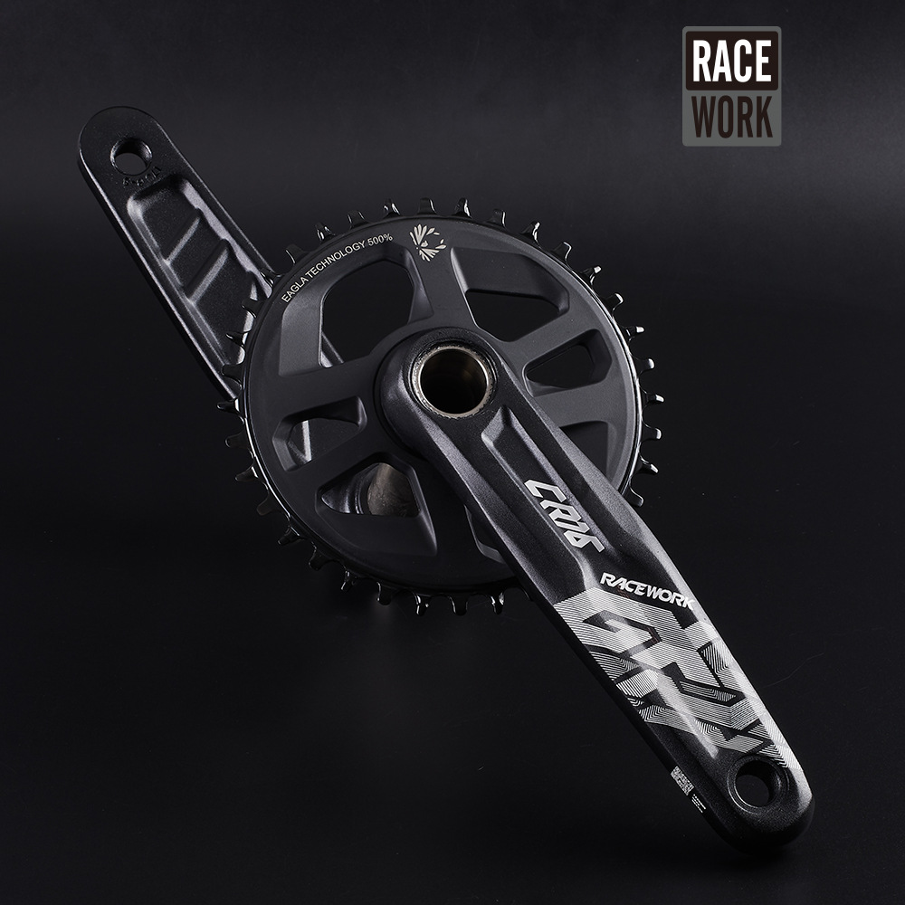 Picture of Racework Gx Mountain Bike Crankset 170mm 36t Bicycle Crank Hollow Integrated Single Disc with Central Shaft